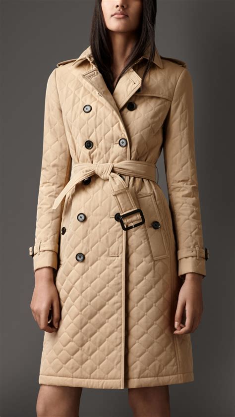 burberry quited long coat|Burberry trench single breasted.